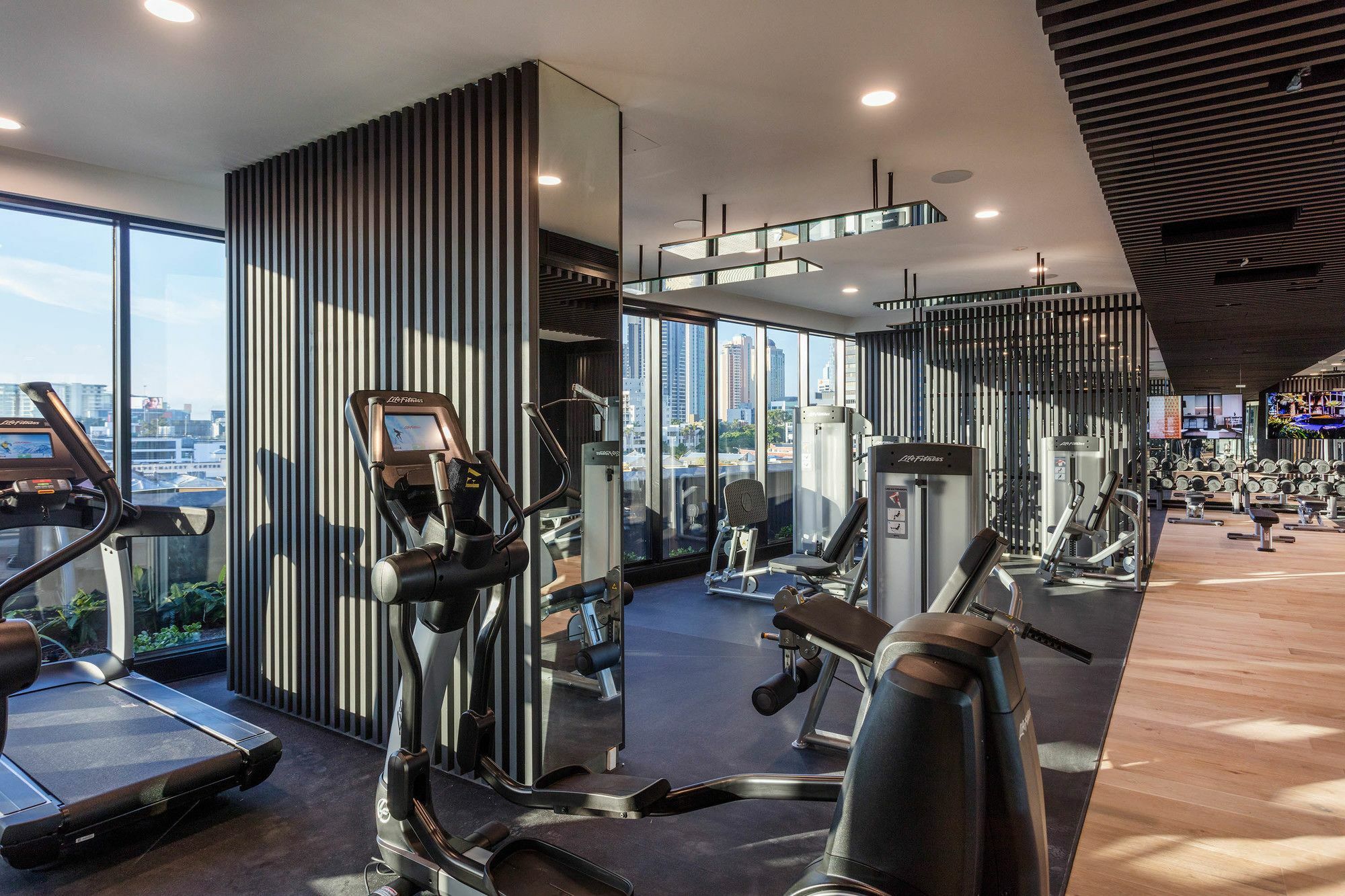 الشقق الفندقية بريزبينفي  Fv By Peppers المظهر الخارجي الصورة The gym at The River